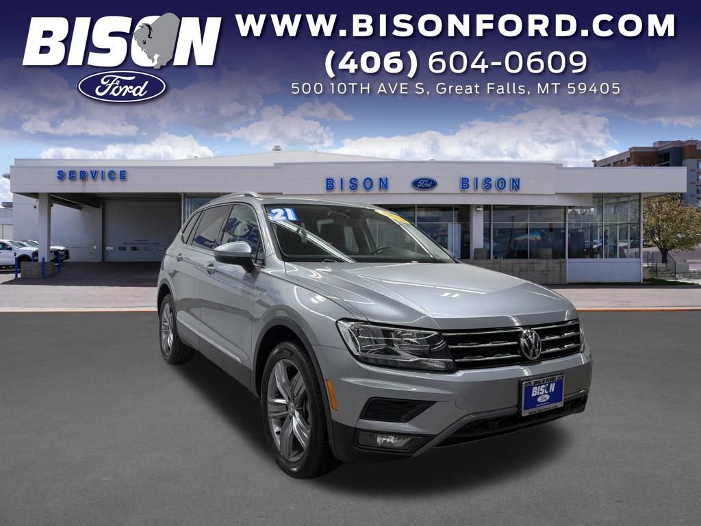 Used 2021 Volkswagen Tiguan SEL AWD/4WD image 1