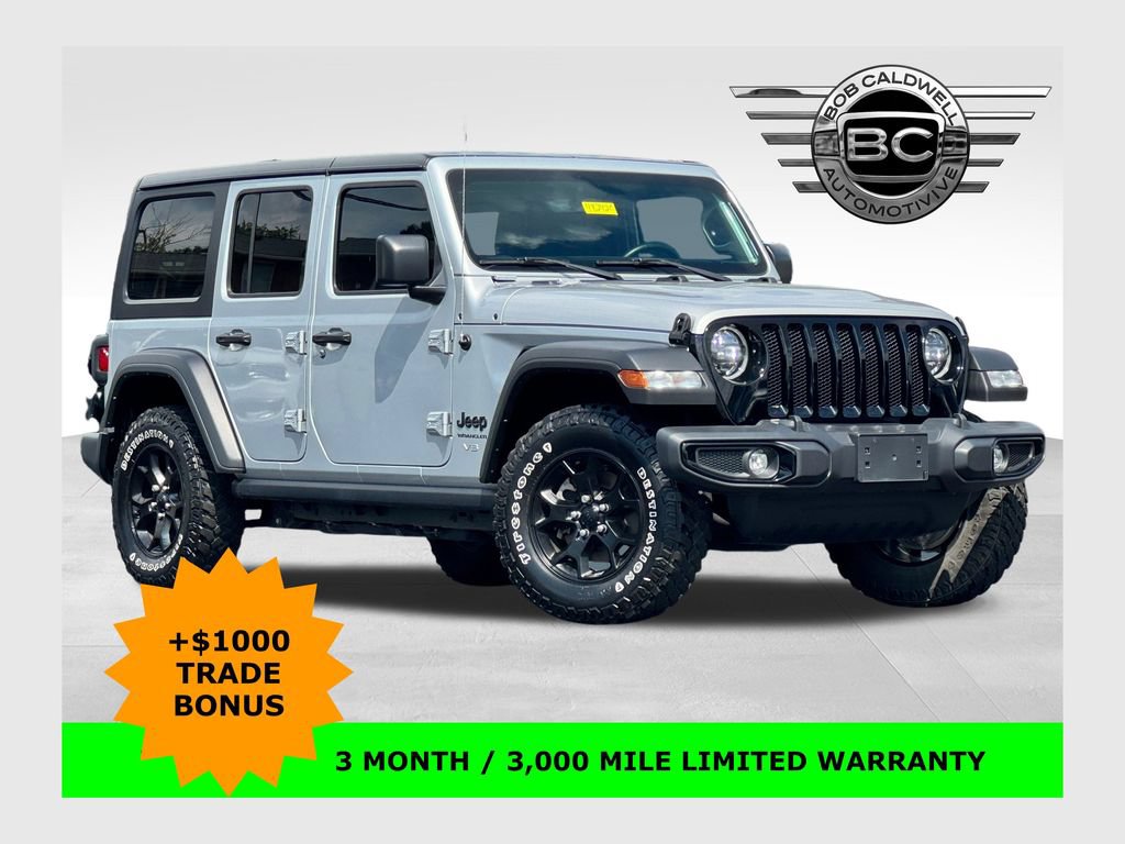 Used 2023 Jeep Wrangler Willys AWD/4WD image 1