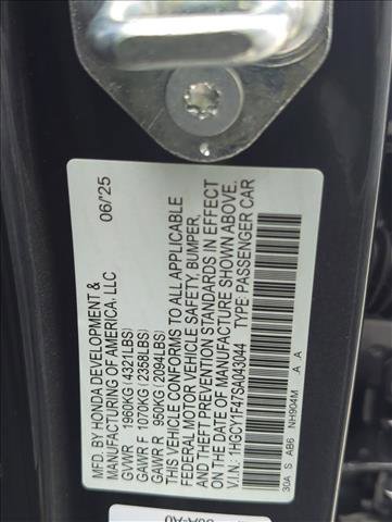 New 2025 Honda Accord SE image 23