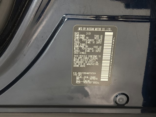 Used 2021 Nissan Armada SL w/ Captain's Chairs Package image 11