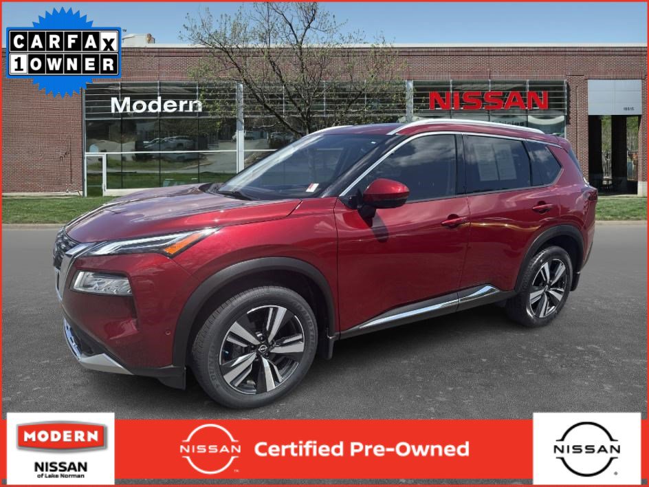 Certified 2022 Nissan Rogue Platinum w/ Head-Up Display Package