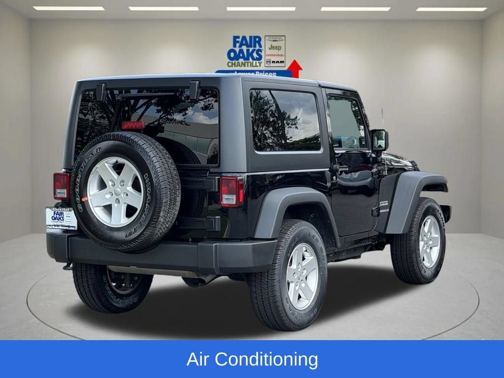 Certified 2017 Jeep Wrangler Sport w/ Quick Order Package 24S AWD/4WD image 8