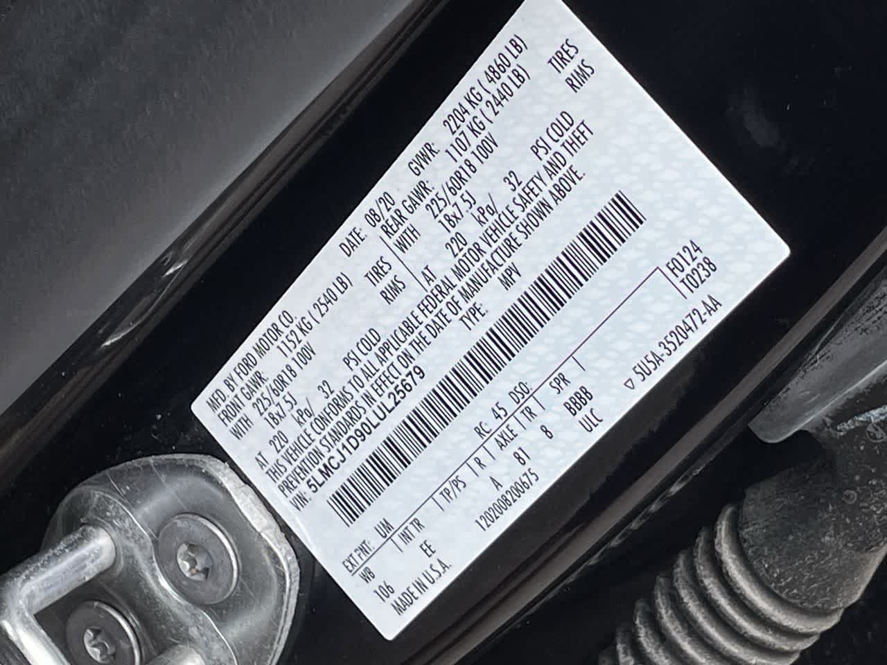 Used 2020 Lincoln Corsair AWD w/ Equipment Group 101A image 42