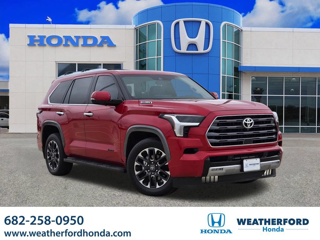 Used 2025 Toyota Sequoia Limited w/ Tow Technology Package
