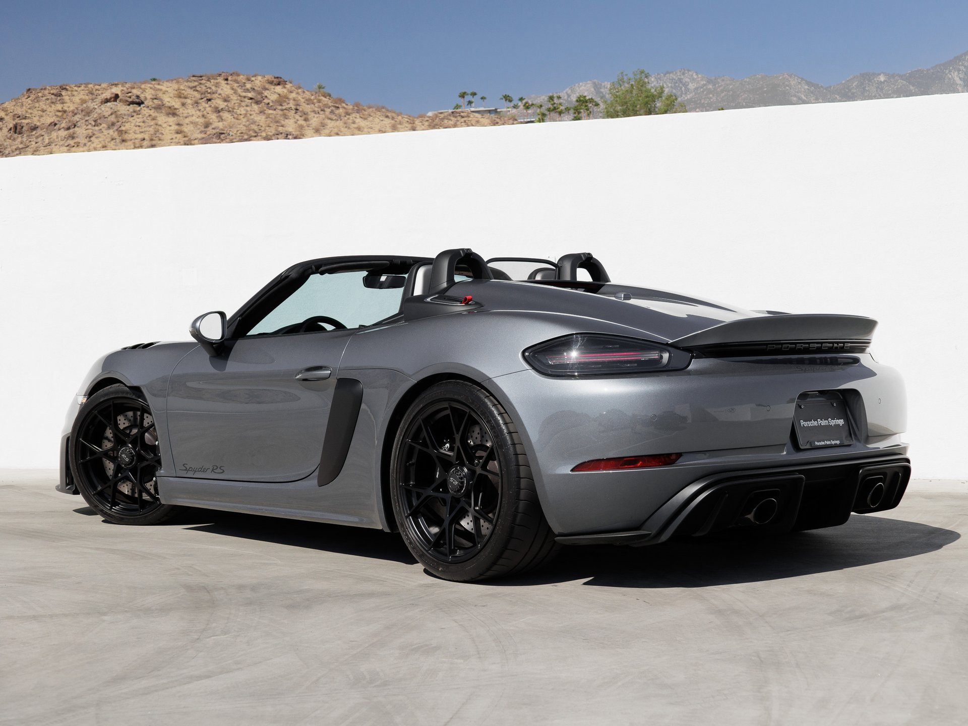 Certified 2025 Porsche 718 Boxster Spyder RS image 3
