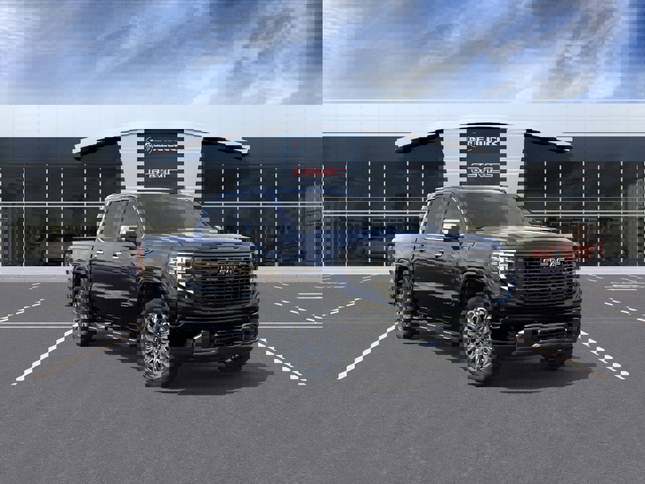 New 2026 GMC Sierra 1500 Denali Ultimate w/ LPO, Black Badging Package