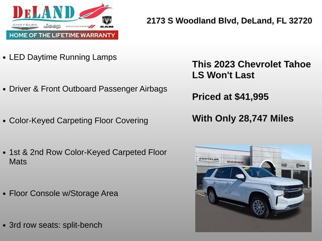Used 2023 Chevrolet Tahoe LS image 18