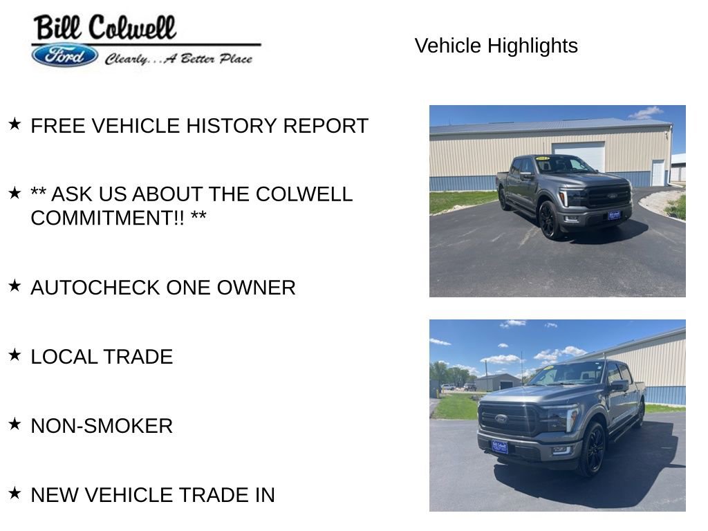 Used 2024 Ford F150 Lariat w/ Equipment Group 502A High AWD/4WD image 11
