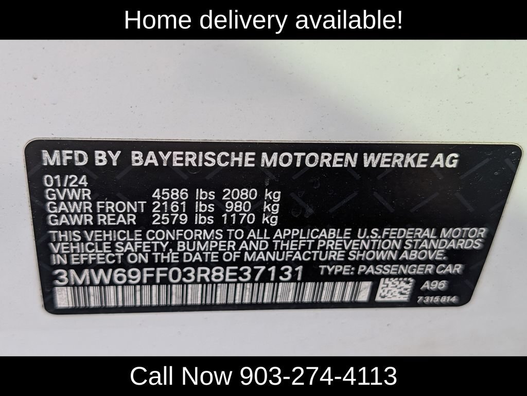 Used 2024 BMW 330i Sedan w/ M Sport Package RWD image 35