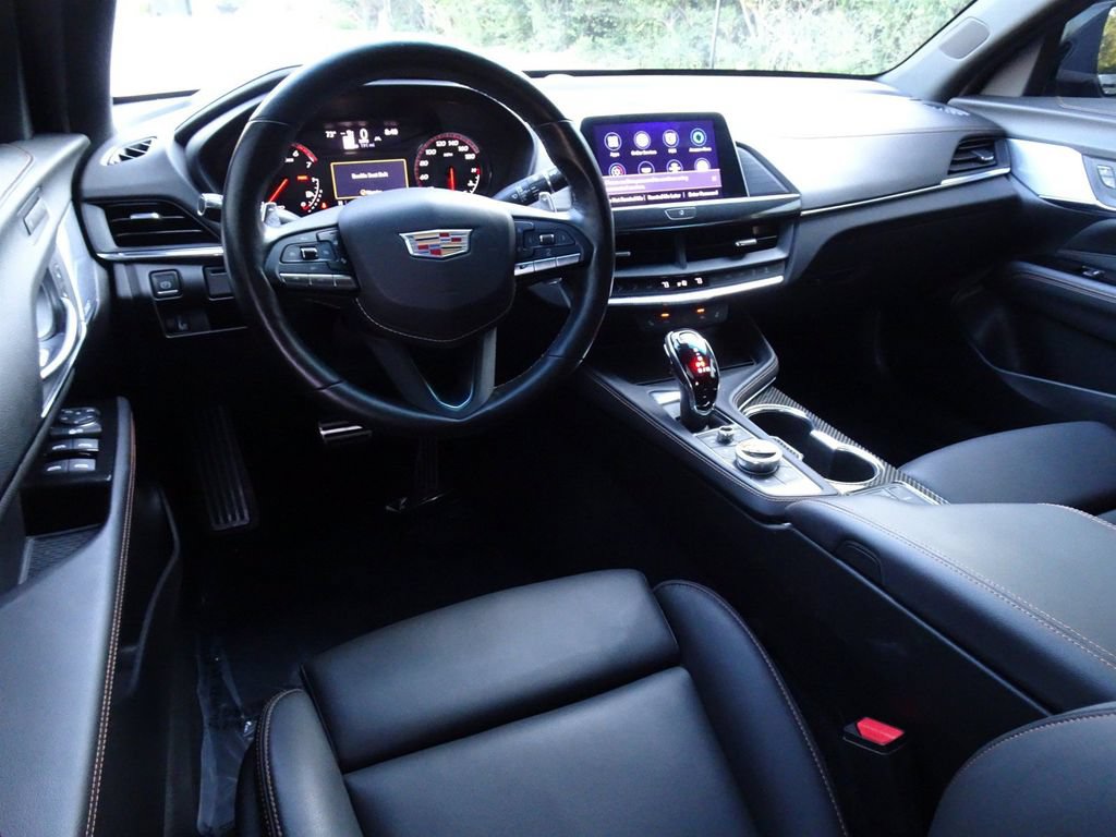 Certified 2024 Cadillac CT4 V w/ LPO, ONYX Package AWD/4WD image 14