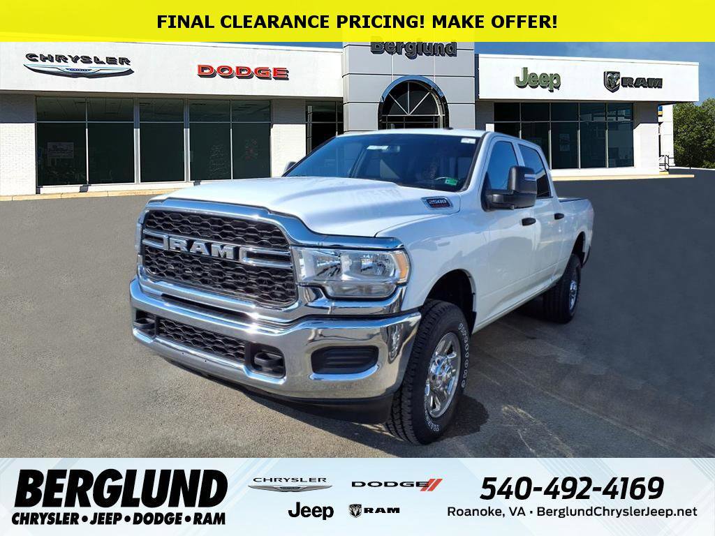 New 2024 RAM 2500 Tradesman w/ Chrome Appearance Group