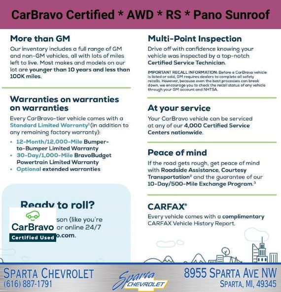 Certified 2026 Chevrolet Equinox RS AWD/4WD image 4