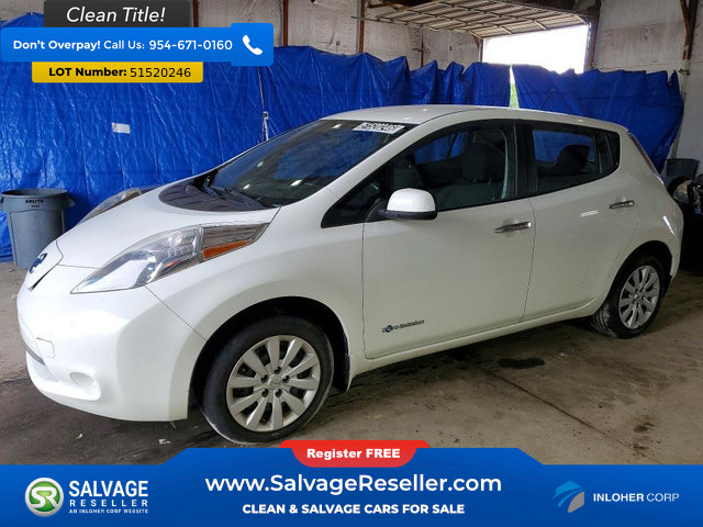 Used 2013 Nissan Leaf S FWD image 1