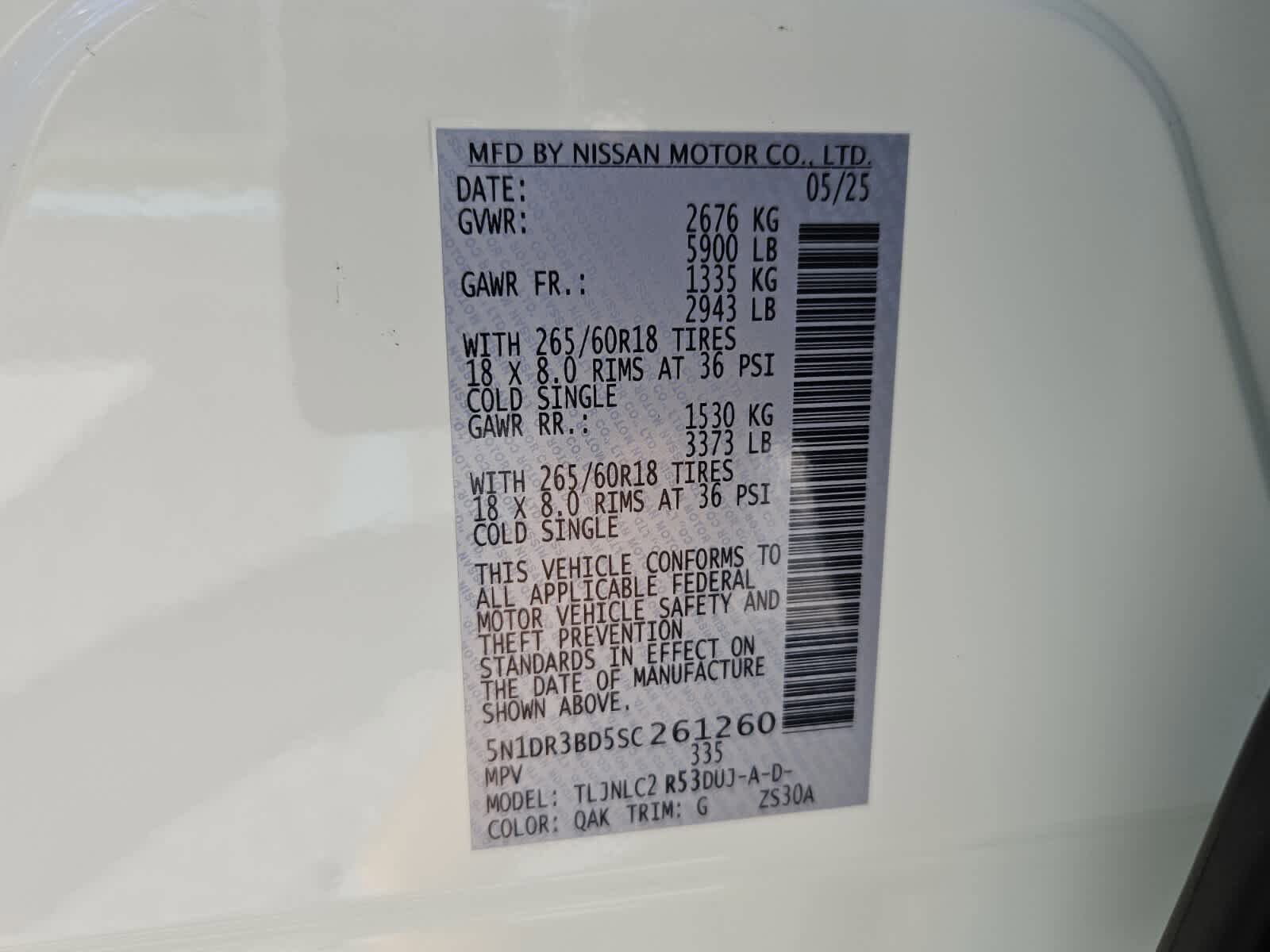 Used 2025 Nissan Pathfinder Rock Creek AWD/4WD image 7