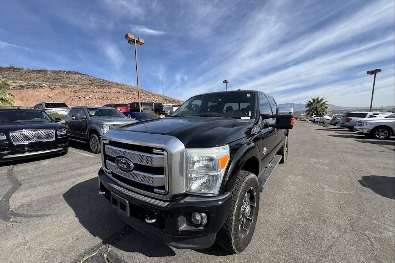 Used 2016 Ford F350 Platinum w/ Snow Plow Prep Package image 1
