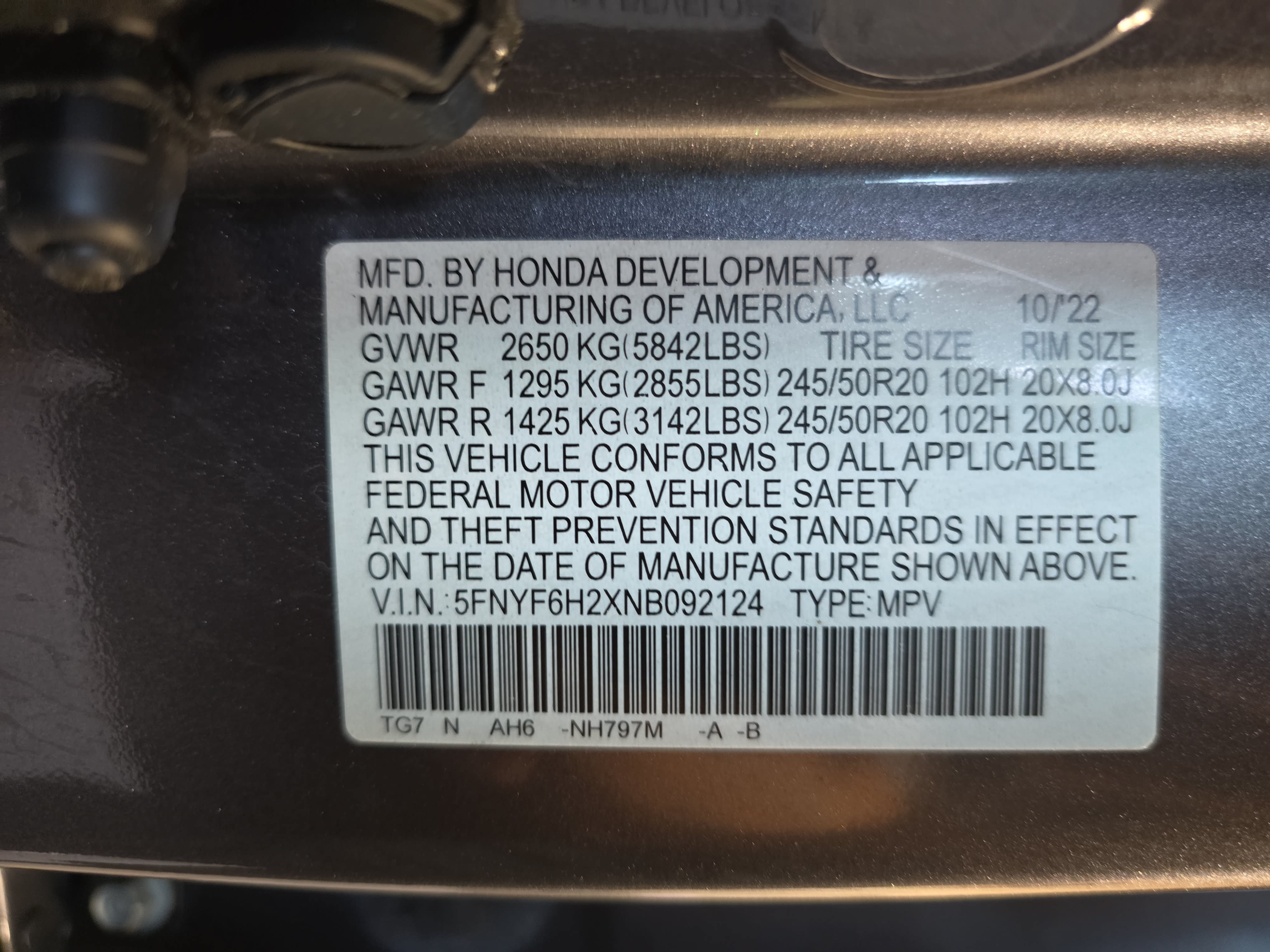 Used 2022 Honda Pilot Special Edition image 36
