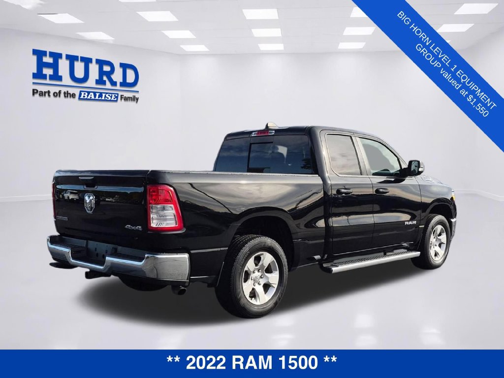 Used 2022 RAM 1500 Big Horn w/ Trailer Tow Group (B) AWD/4WD image 5