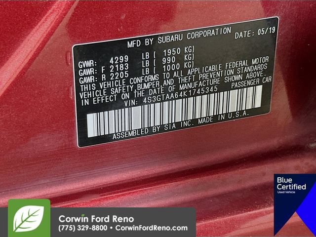 Used 2019 Subaru Impreza 2.0i AWD/4WD image 32