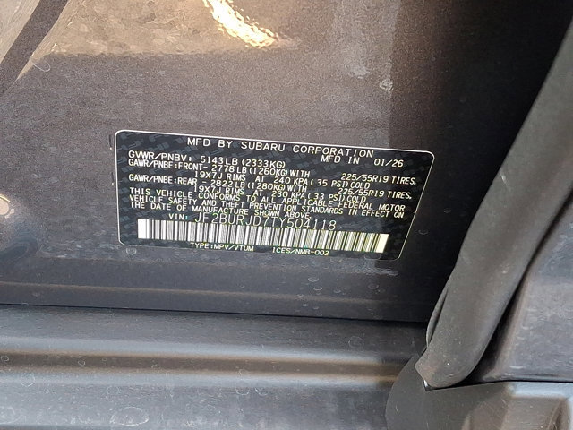 New 2026 Subaru Outback Touring XT image 18