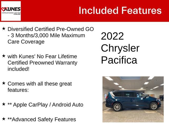 Used 2022 Chrysler Pacifica Touring-L image 4