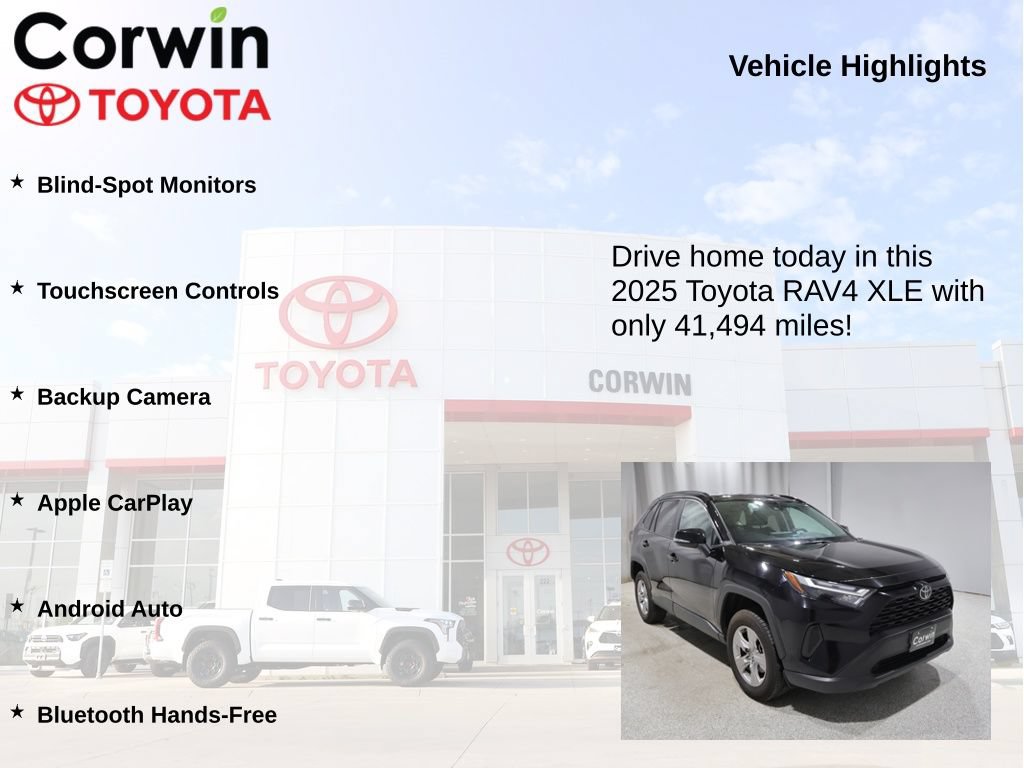 Used 2025 Toyota RAV4 XLE FWD image 6