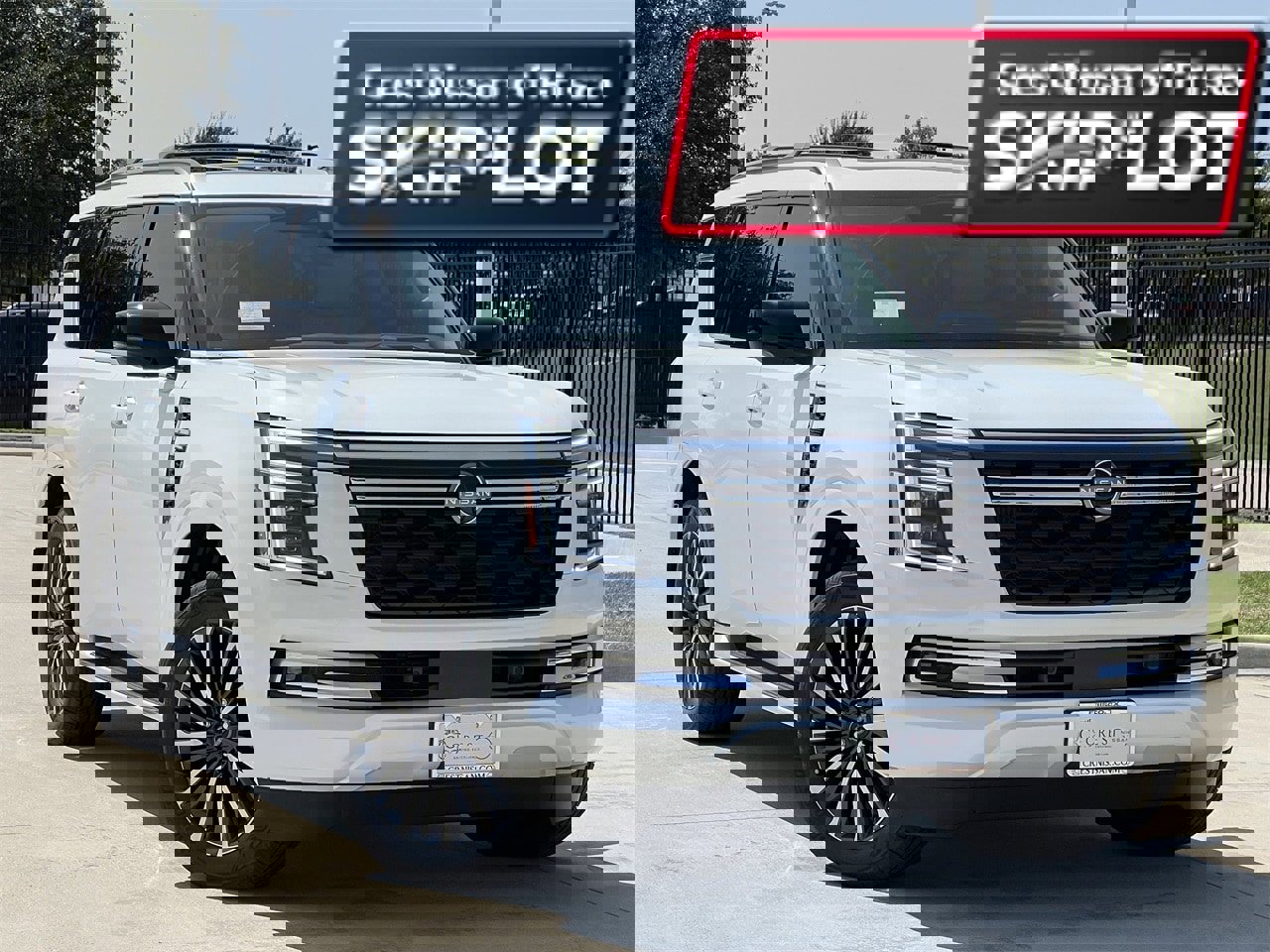 New 2026 Nissan Armada Platinum Reserve image 1