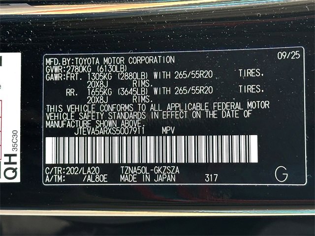 New 2025 Toyota 4Runner Limited image 24