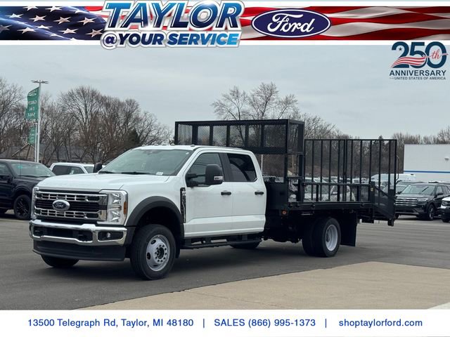 New 2025 Ford F550 4x4 Crew Cab Super Duty w/ XL Chrome Package video 1