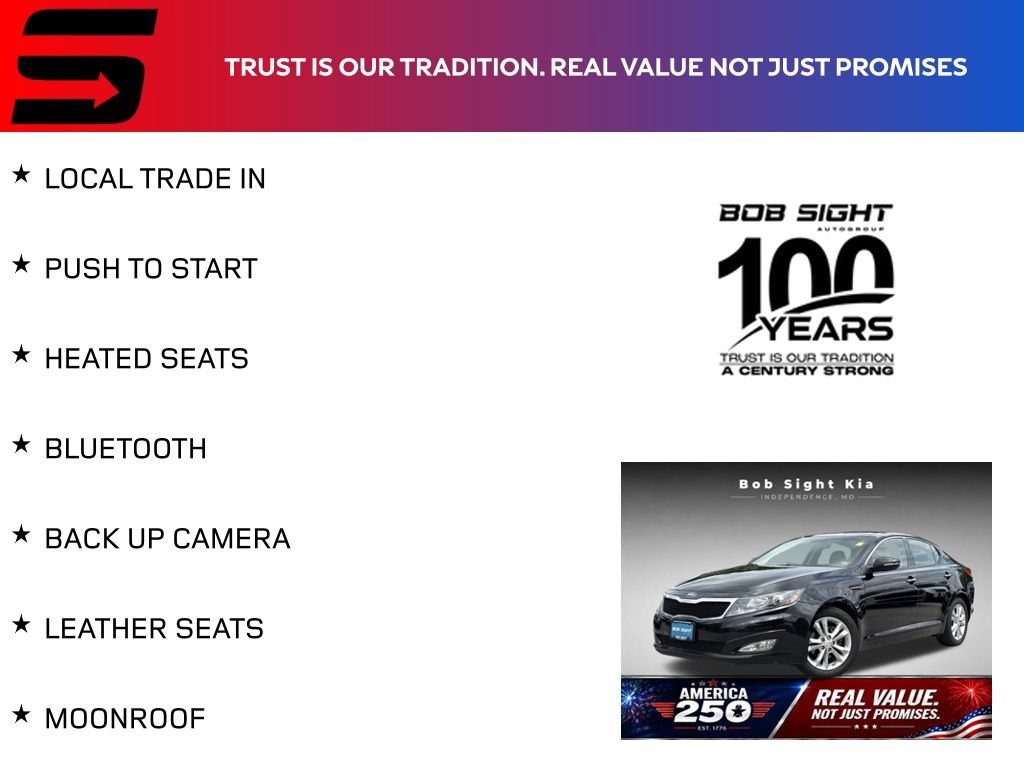 Used 2013 Kia Optima EX w/ Premium Pkg FWD image 2