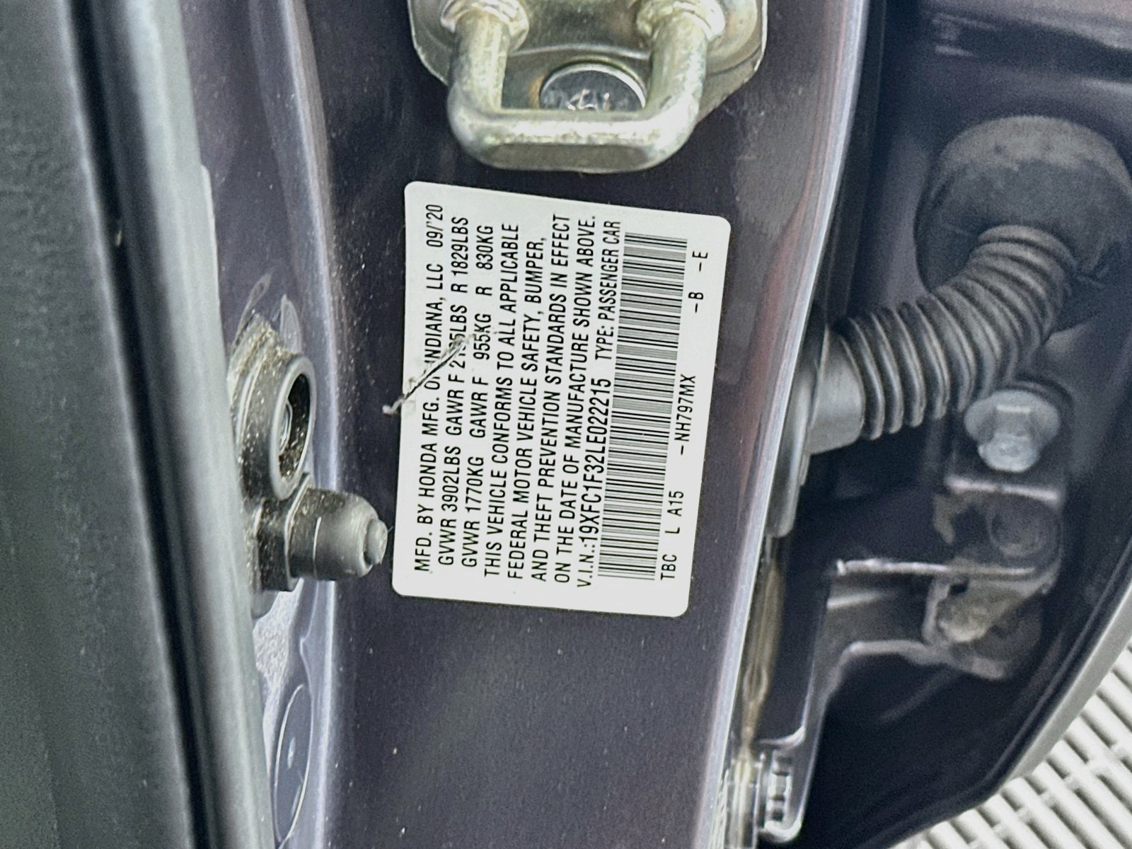 Used 2020 Honda Civic EX image 31