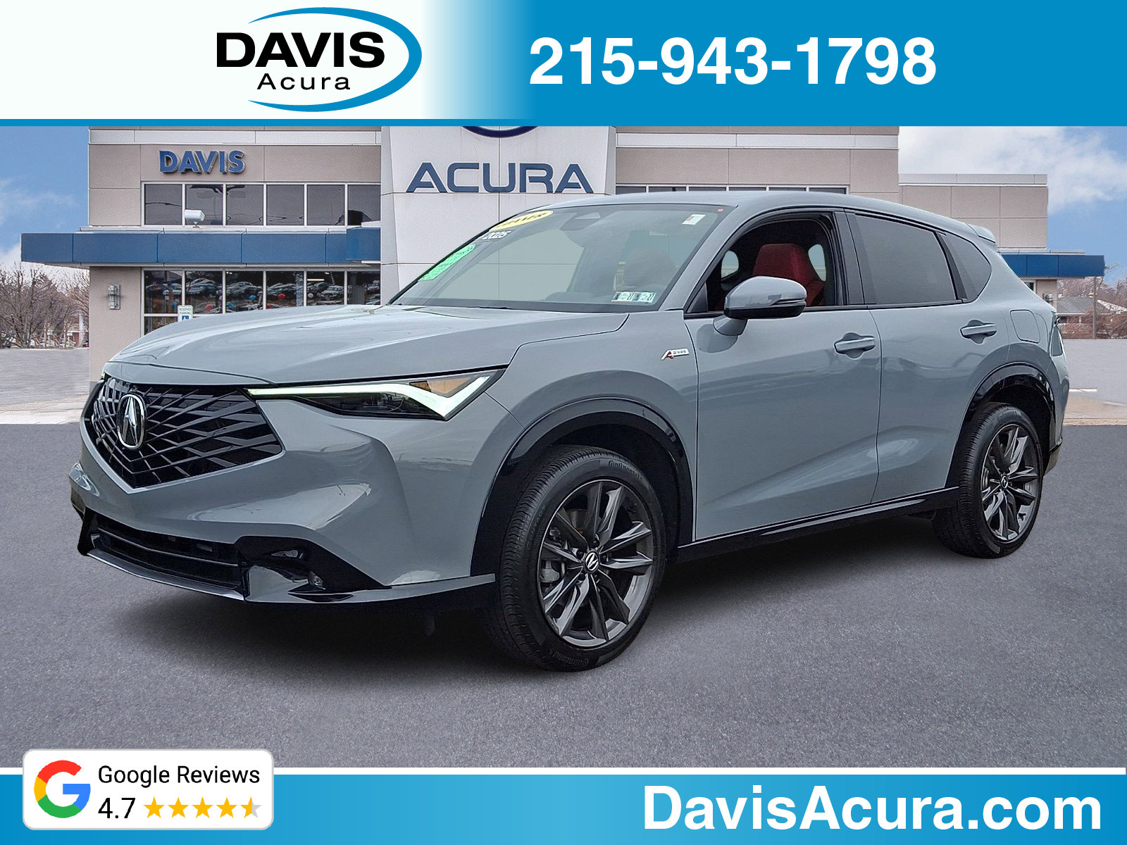 Certified 2025 Acura ADX A-Spec
