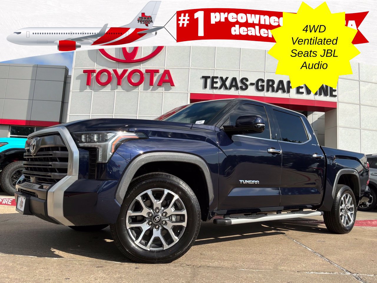 Used 2023 Toyota Tundra Limited AWD/4WD image 1