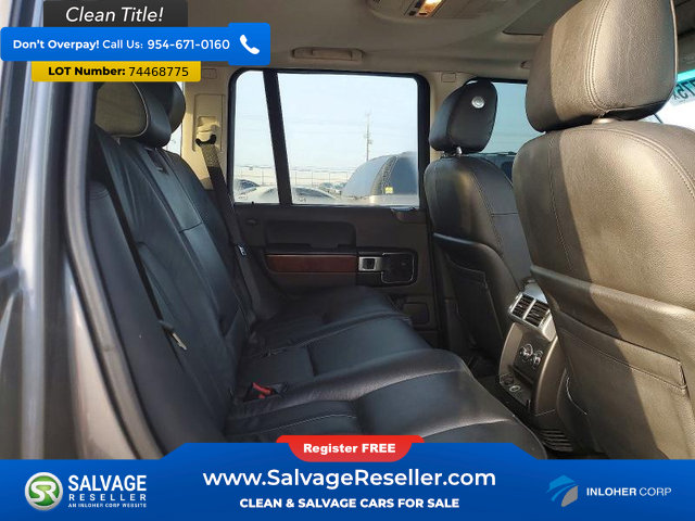 Used 2010 Land Rover Range Rover HSE AWD/4WD image 15