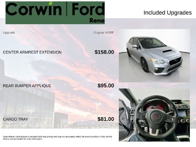 Used 2017 Subaru WRX AWD/4WD image 3