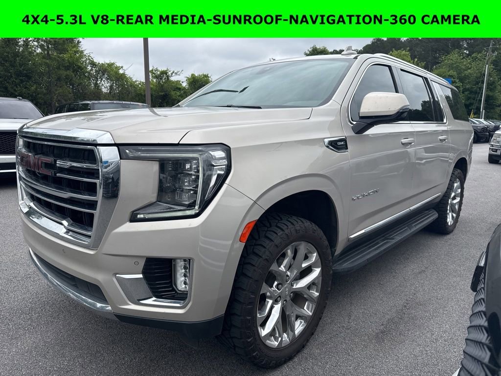 Used 2021 GMC Yukon XL SLT w/ SLT Premium Package