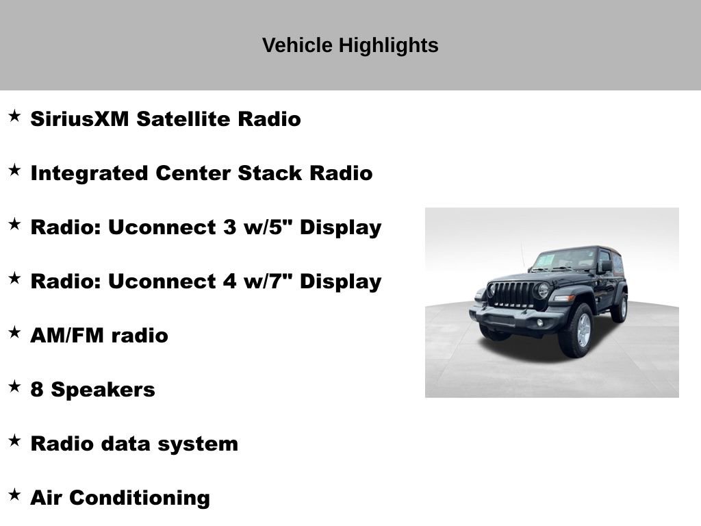 Used 2019 Jeep Wrangler Sport S image 18
