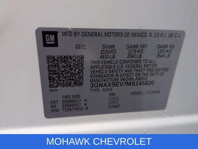 Used 2021 Chevrolet Equinox LS AWD/4WD image 34