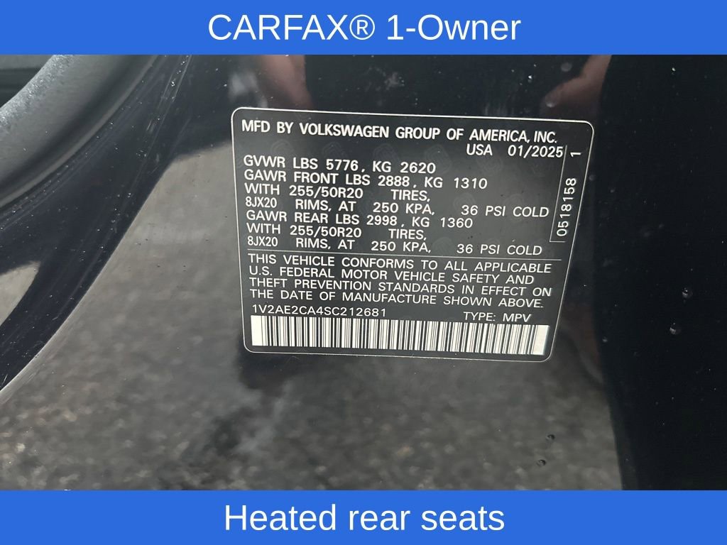 Used 2025 Volkswagen Atlas Cross Sport SEL R-Line image 37