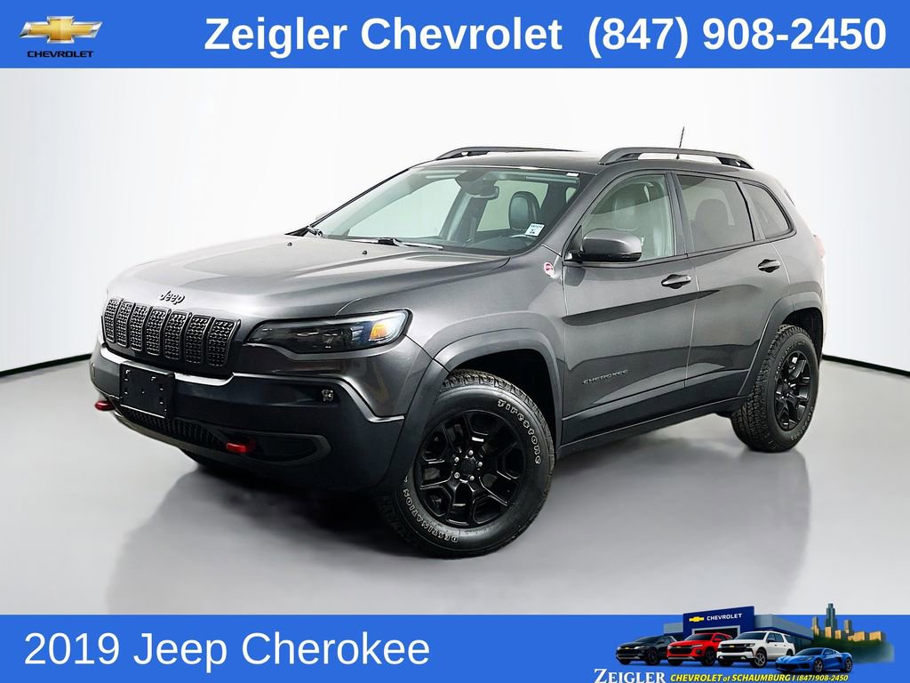 Used 2019 Jeep Cherokee Trailhawk w/ Comfort/Convenience Group image 1