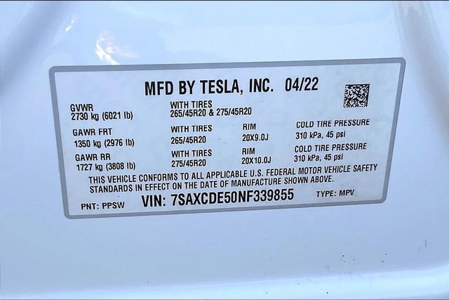 Used 2022 Tesla Model X image 28