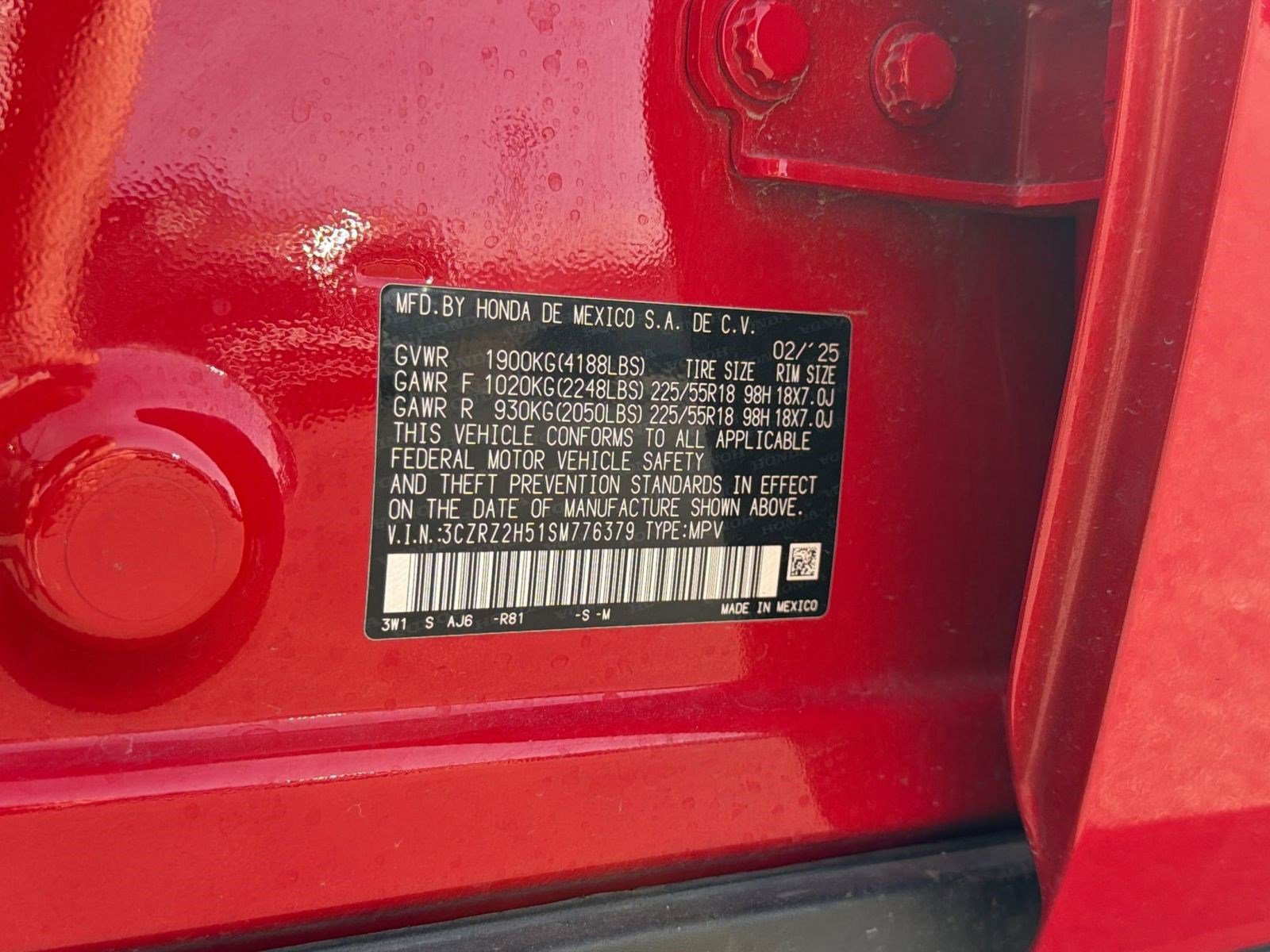 Used 2025 Honda HR-V Sport image 19