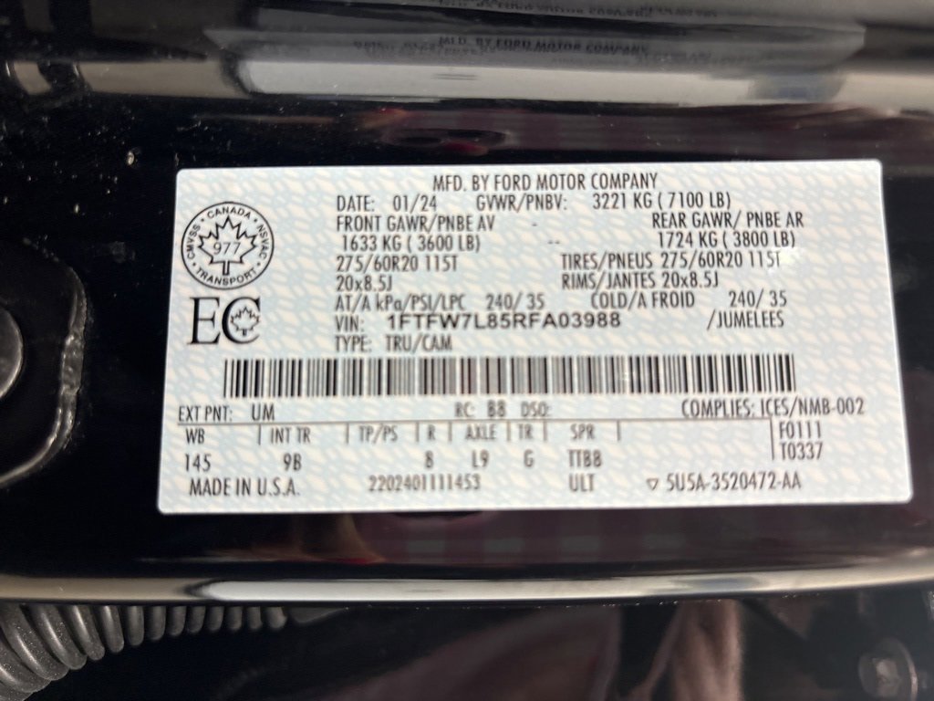 Used 2024 Ford F150 Platinum image 31