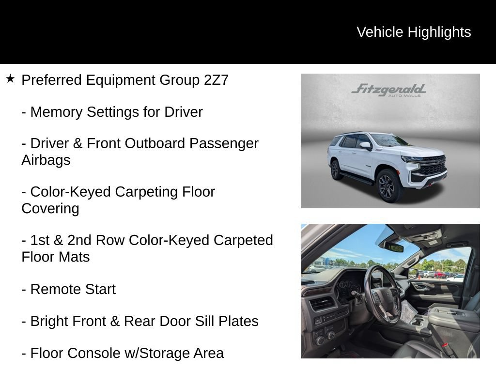 Used 2021 Chevrolet Tahoe Z71 AWD/4WD image 9