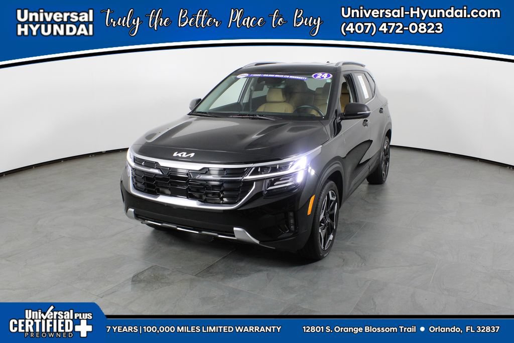 Used 2024 Kia Seltos SX w/ SX Sunroof Package AWD/4WD image 1