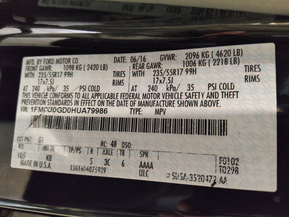 Used 2017 Ford Escape SE w/ Equipment Group 201A FWD image 33