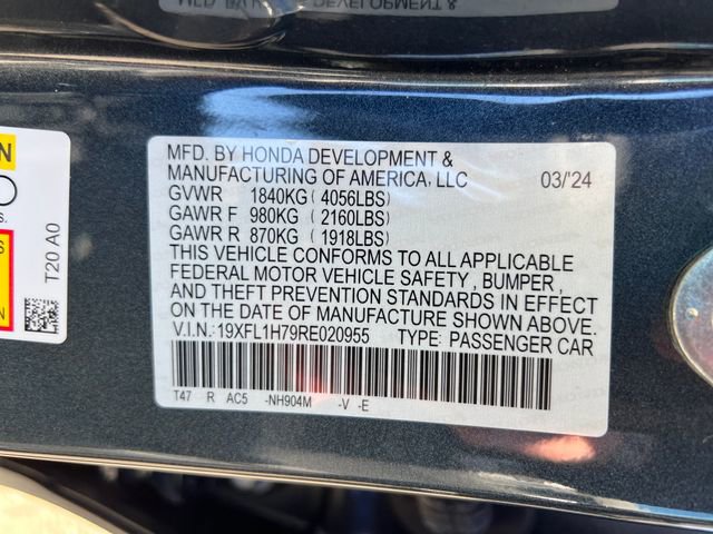 Certified 2024 Honda Civic EX-L image 21