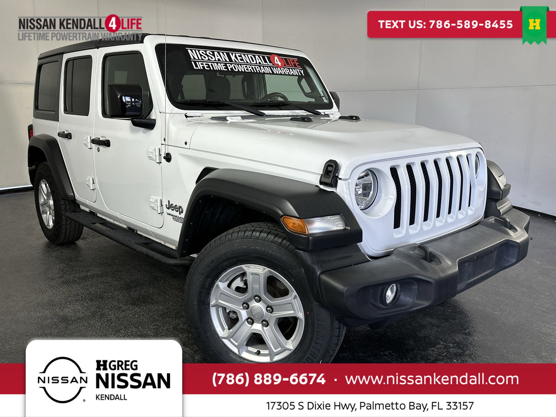 Used 2019 Jeep Wrangler Unlimited Sport S