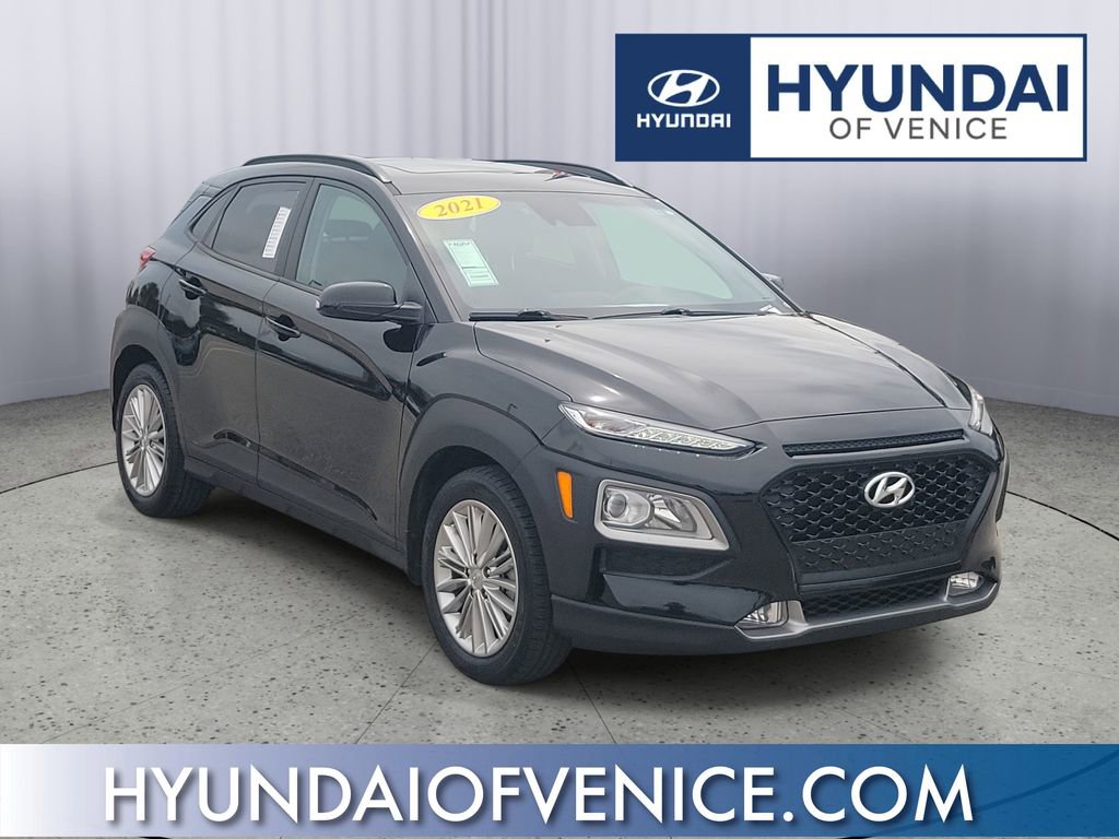 Certified 2021 Hyundai Kona SEL Plus w/ Cargo Package