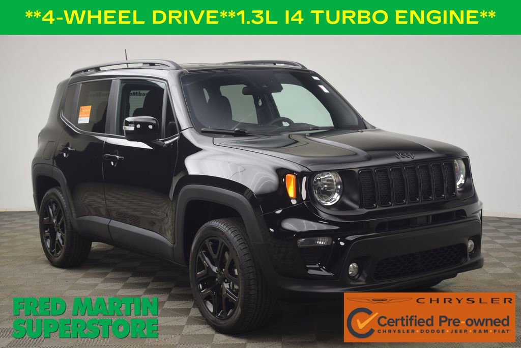 Certified 2022 Jeep Renegade Altitude