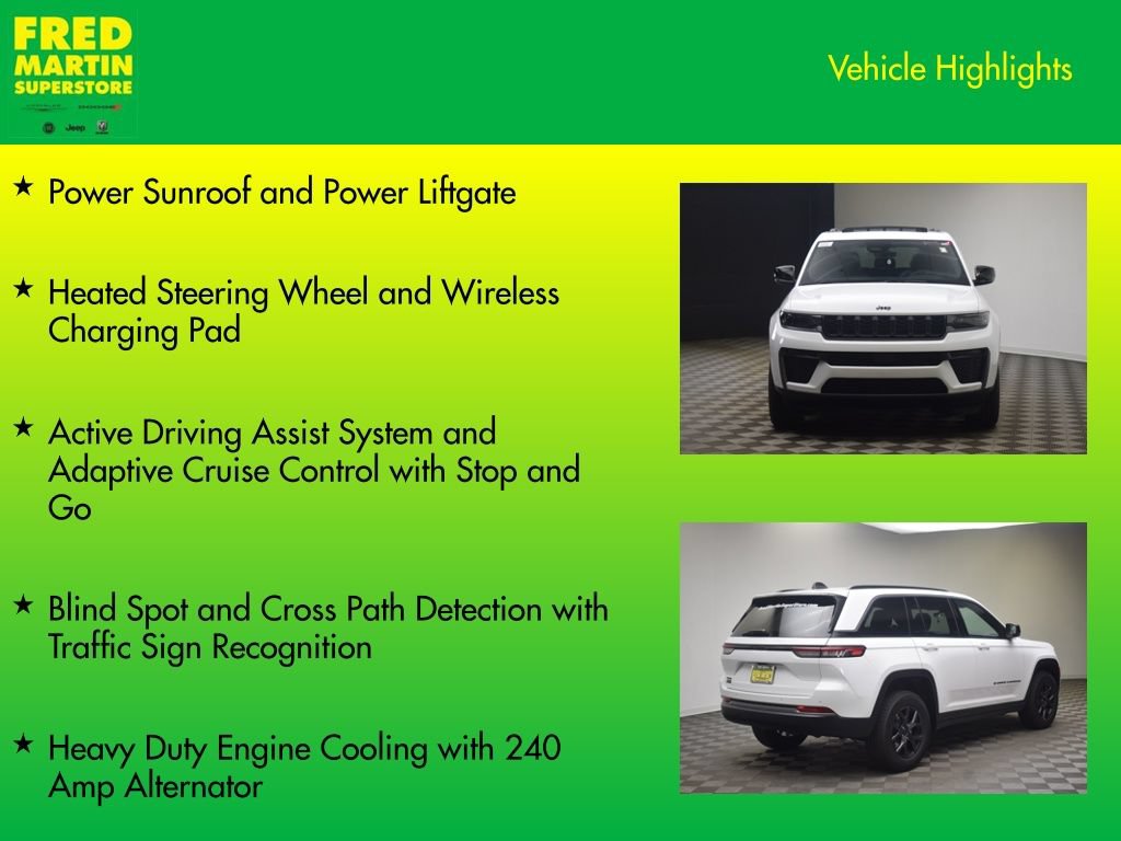 New 2027 Jeep Grand Cherokee Altitude AWD/4WD image 15